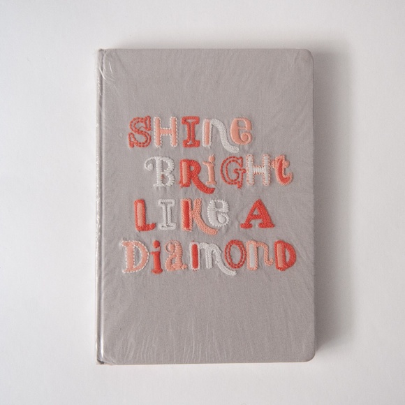 Print Fresh Cotton Embroidered Journal - Picture 1 of 7